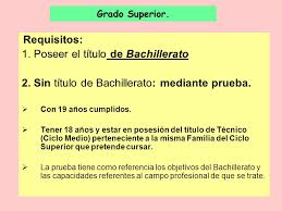 Requisitos para Revalidación de Bachillerato